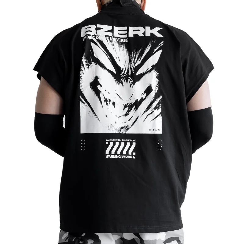 Bzerk Black Oversized Sleeveless T