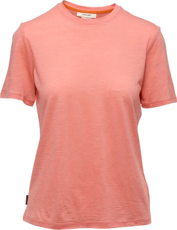 Merino Linen Short Sleeve T-Shirt - Women's|-|T-shirt à manches courtes en lin mérinos - Femme