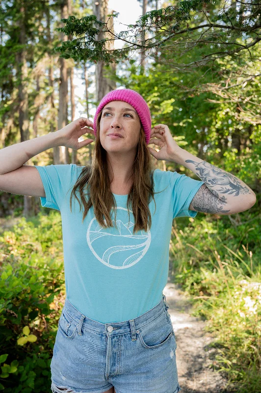 LOGO - Women's Eco Tee - Turquoise - SALE