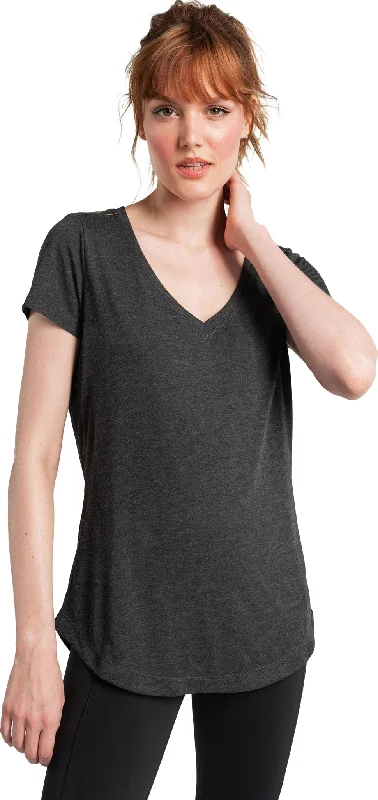 Everyday V-Neck Short Sleeve Tee - Women's|-|T-shirt à manches courtes et col en V Everyday - Femme