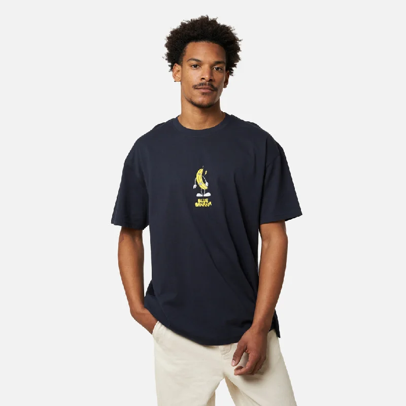 CAMISETA BANANA AZUL MARINO