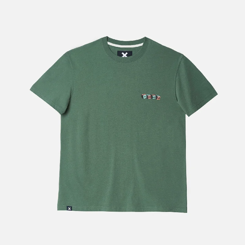 CAMISETA CUBE PINE GREEN