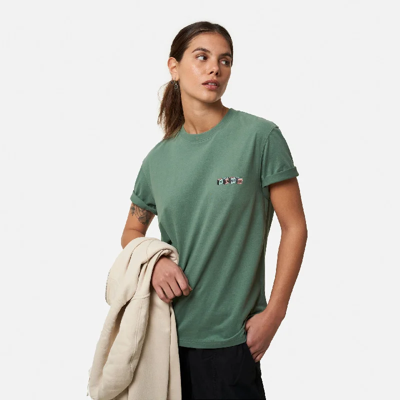 CAMISETA CUBE PINE GREEN