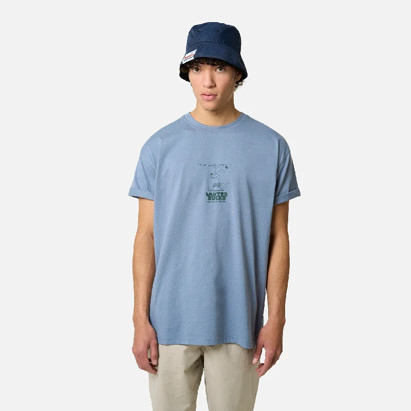 CAMISETA BARREL SKY BLUE