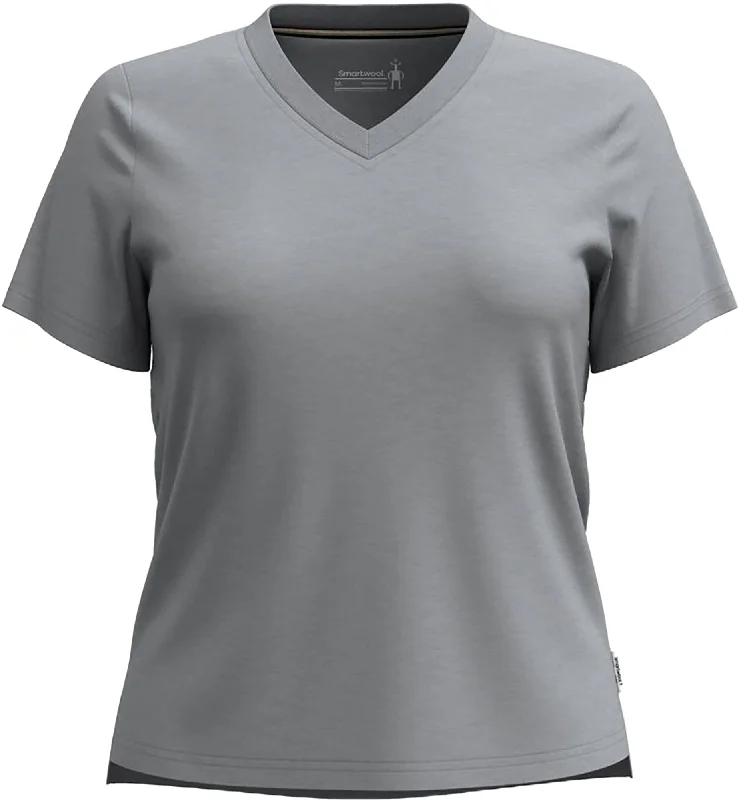 Perfect V-Neck Short Sleeve Tee - Women's|-|T-shirt à manches courtes et col en V Perfect - Femme