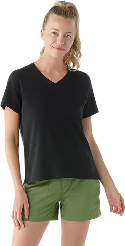 Perfect V-Neck Short Sleeve Tee - Women's|-|T-shirt à manches courtes et col en V Perfect - Femme