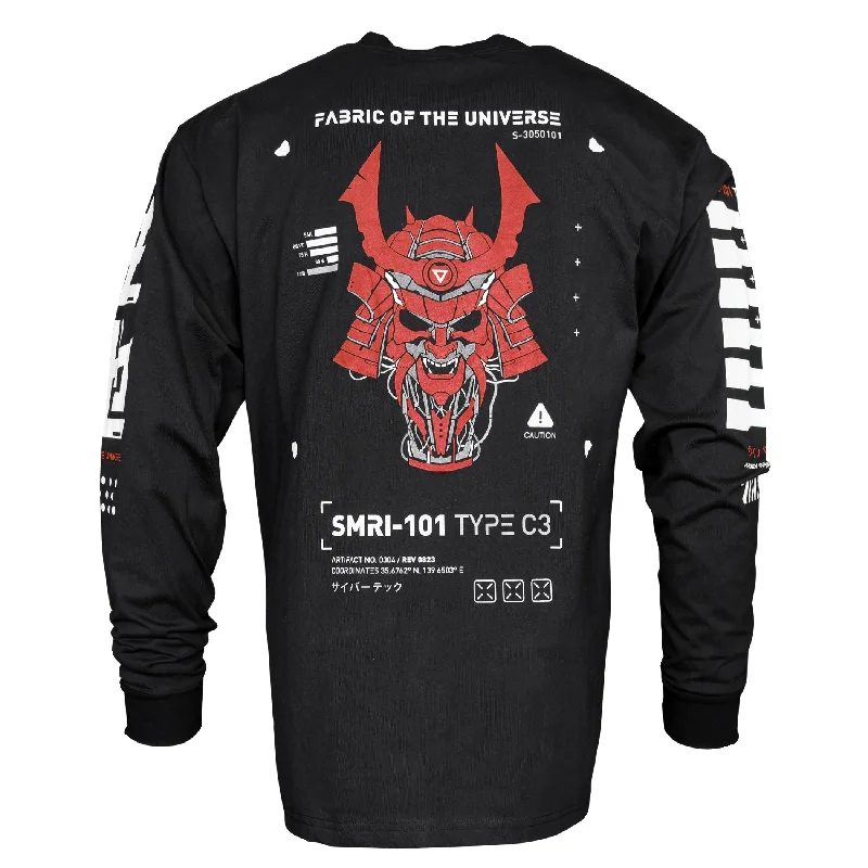 SMRI-101 Black Long Sleeve T