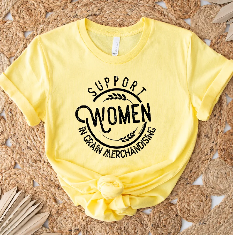 Support Women in Grain Merchandising T-Shirt (XS-4XL) - Multiple Colors!