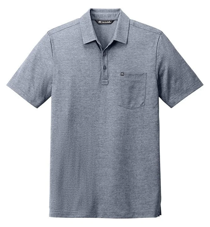 TravisMathew - Men's Oceanside Heather Pocket Polo