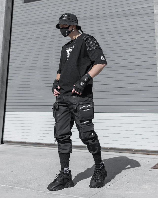 Urban Recon Black Oversized Short Sleeve