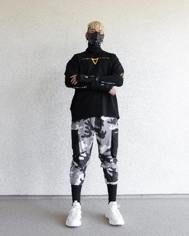 V3-3 Black Yellow Oversized Short Sleeve T