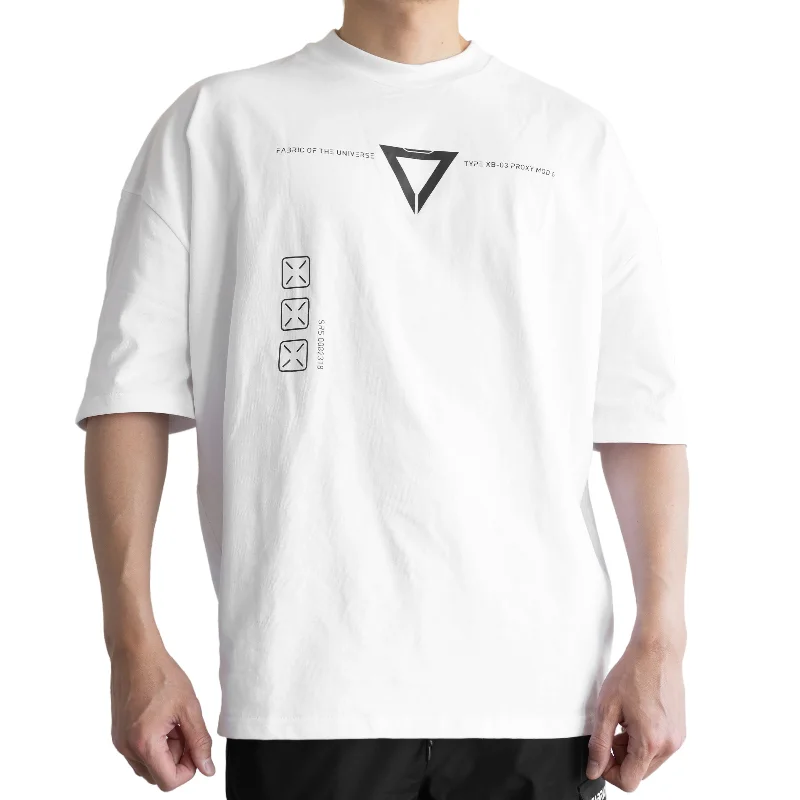 XB-03 White Oversized Short Sleeve T