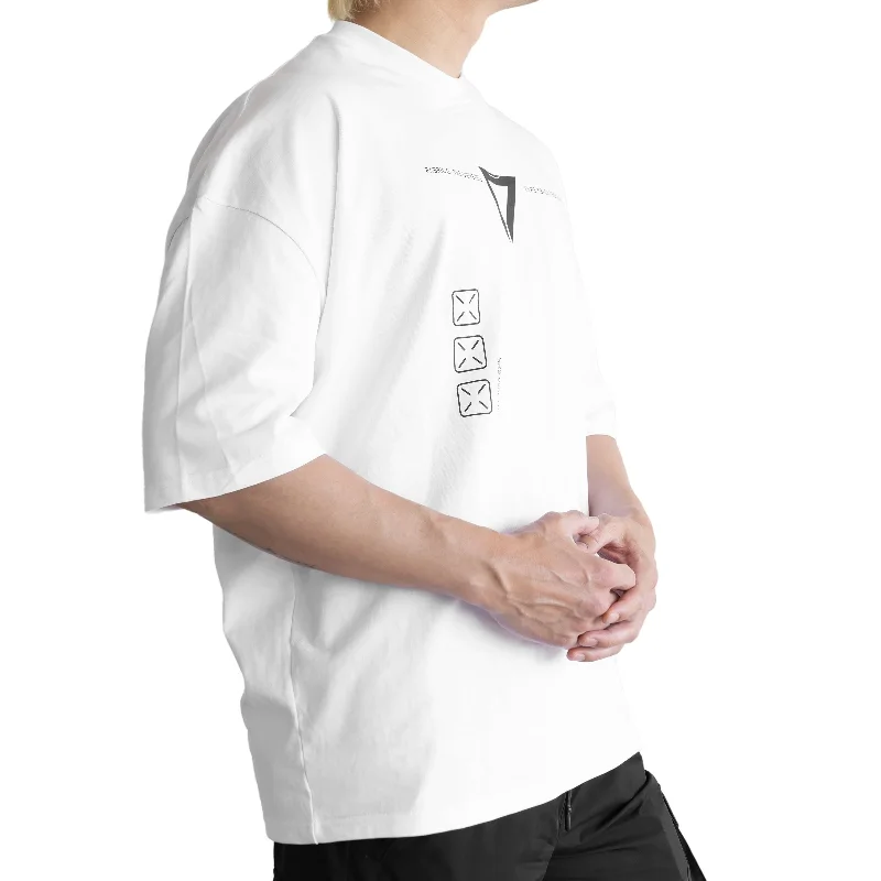 XB-03 White Oversized Short Sleeve T