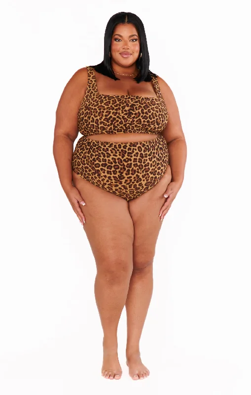 Sail Bottom ~ Leopard Contour Scrunch